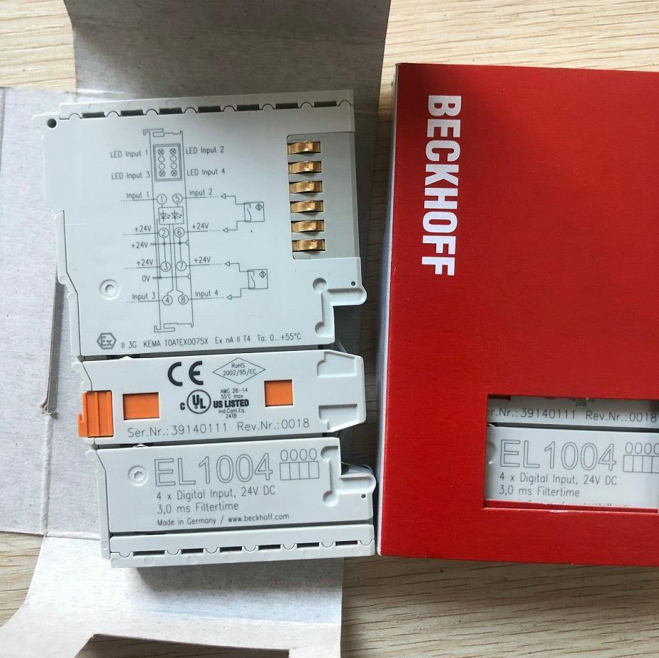 new 1PC BECKHOFF EL1004 PLC In Box ping EL 1004 - BECKHOFF