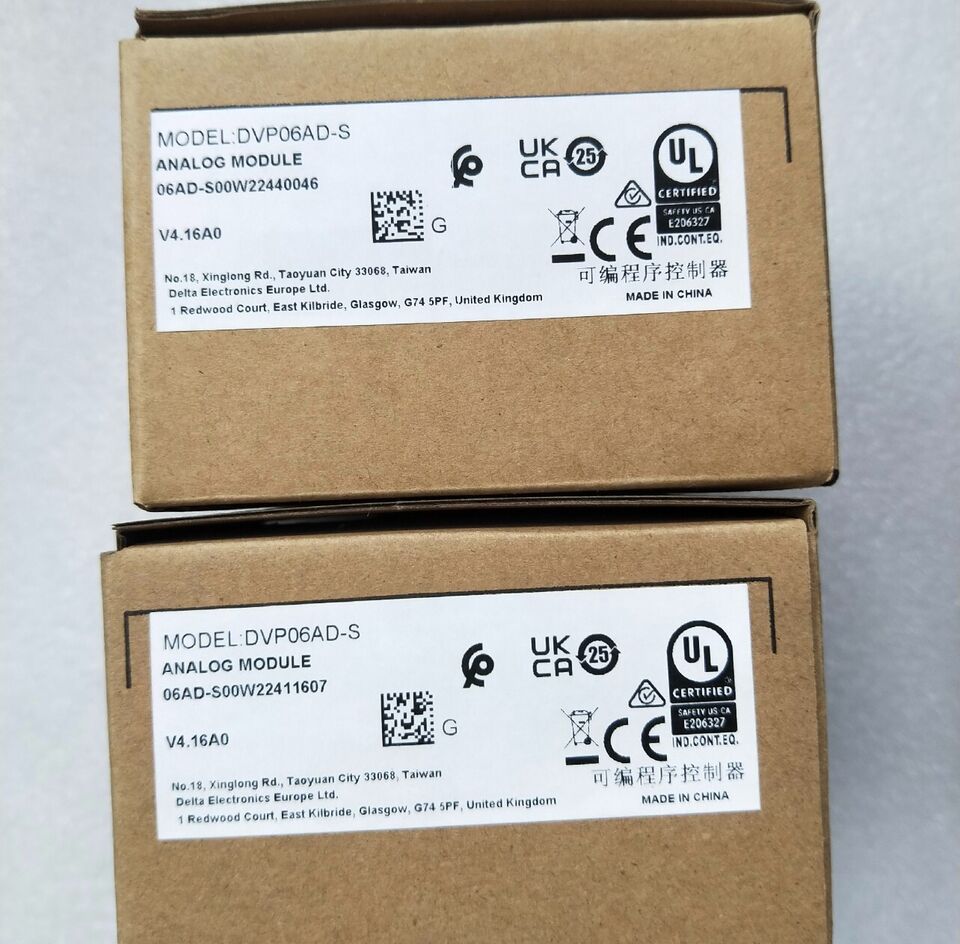 new Delta DVP06AD-S PLC Module One ping DVP06ADS - DELTA