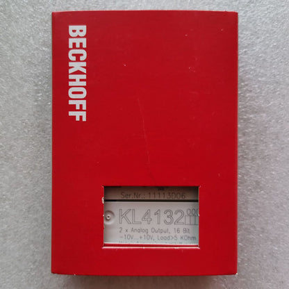 new 1PC BECKHOFF KL4132 PLC In Box ping KL 4132 - BECKHOFF