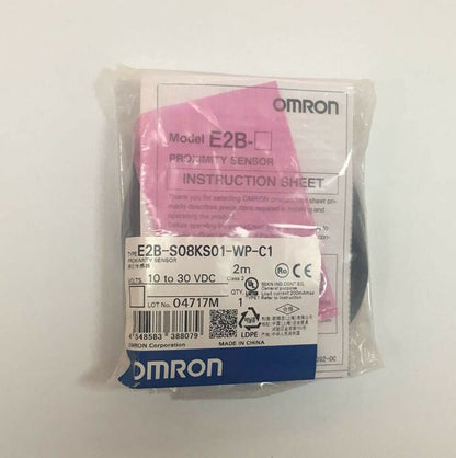 new Omron E2B-S08KS01-WP-C1 Proximity Sensor One E2BS08KS01WPC1 - OMRON