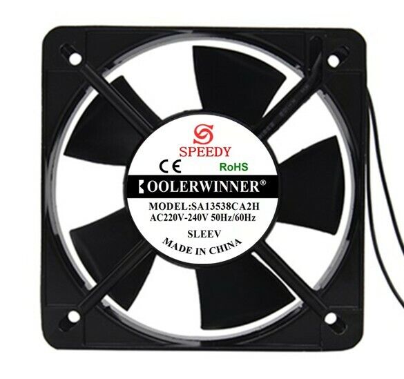 used 1PC cooling fan SA13538CA2H 220V-240V 0.30A 12CM - KOEED