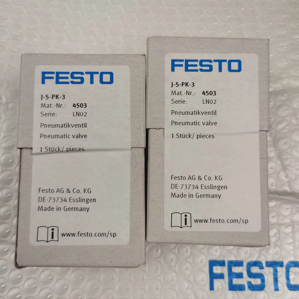 new 1PC FESTO J-5-PK-3 4503 Pneumatic Valve One J5PK3 - FESTO