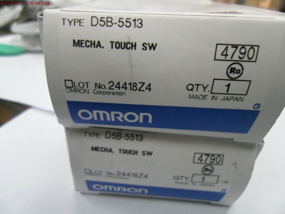 new 1PC OMRON D5B-5513 D5B5513 Limit Switch Touch Switch ping - OMRON