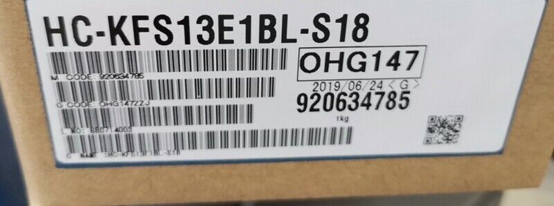 new 1PC Mitsubishi HC-KFS13E1BL-S18 Servo Motor HCKFS13E1BLS18 In Box - MITSUBISHI