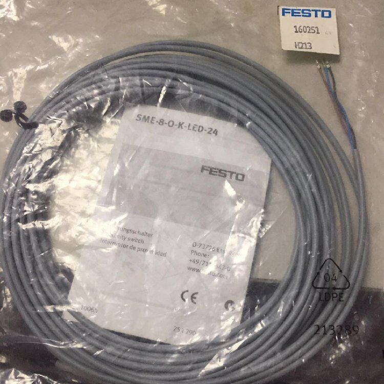 Festo SME-8-O-K-LED-24 160251 Proximity Switch One - FESTO