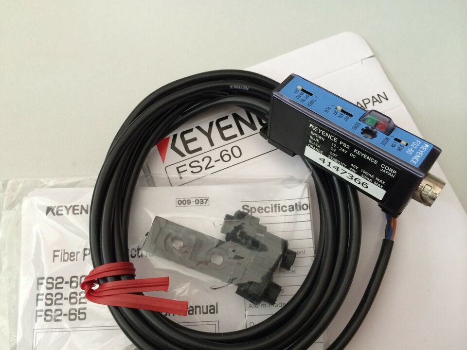 new 1PC Keyence FS2-60 Fiber Optic Sensor FS260 - KEYENCE