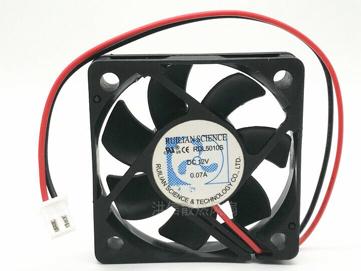 new 1PC For RDL5010S DC12V 0.07A 5CM Mute Cooling Fan - KOEED