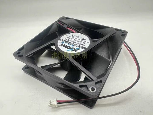 new 1 PCS XFAN Fan DC12V 0.16A 80*25MM 2 WIRE RDM8025S1 FAN - XFAN