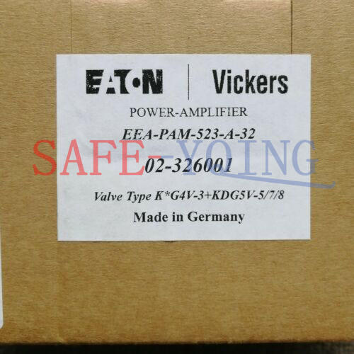 new ONE Eaton Vickers EEA-PAM-523-A-32 02-326001 Power Amplifier - EATON VICKERS