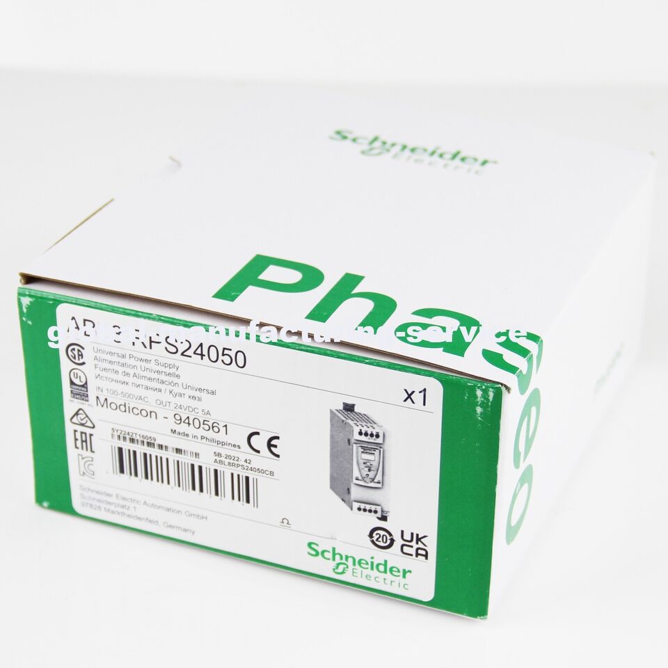 Schneider ABL8RPS24050 24V 5A Power Supply - SCHNEIDER ELECTRIC