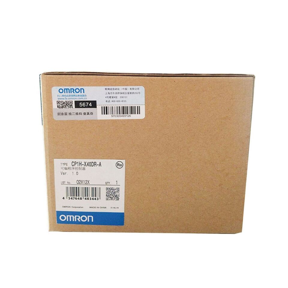 new Omron CP1H-X40DR-A PLC Module CP1HX40DRA - OMRON