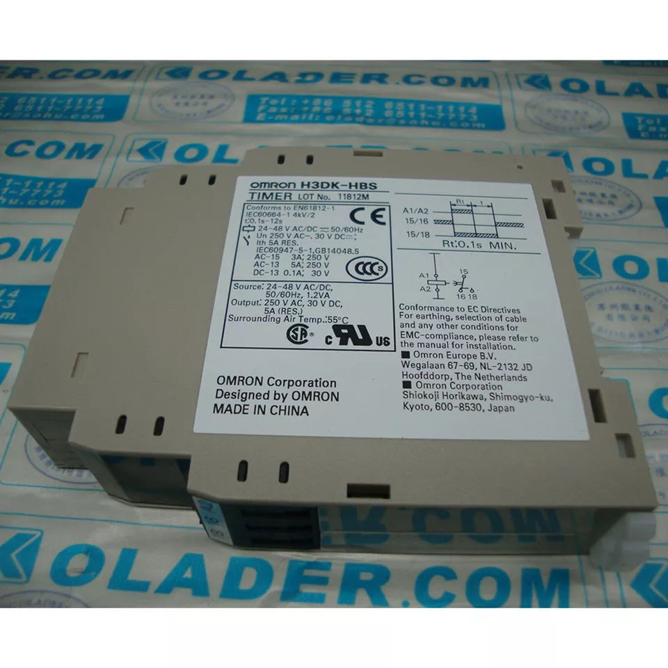 Omron H3DK-HBS Time Relay One - OMRON