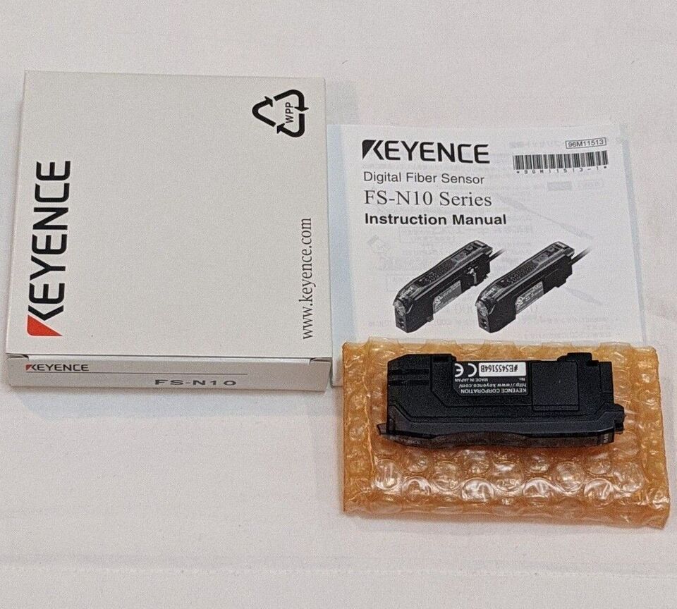 new 1PC Keyence FS-N10 Fiber Optic Sensor  FSN10