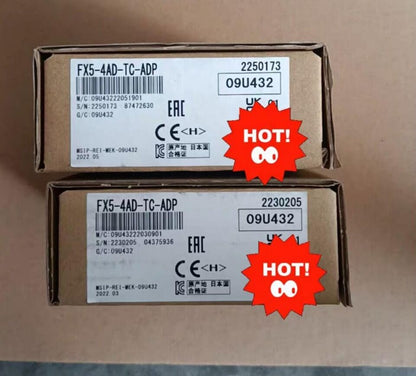 MITSUBISHI FX5-4AD-TC-ADP FX54ADTCADP 1PC PLC Module In Box - MITSUBISHI