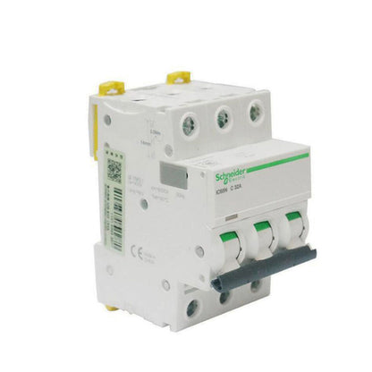 Schneider IC65N Circuit Breaker Switch 3P C 32A - High-Performance Industrial Switchgear - SCHNEIDER