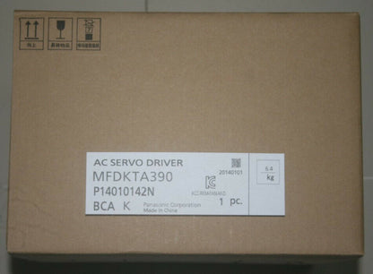 PANASONIC AC SERVO DRIVER MFDKTA390 PING - PANASONIC