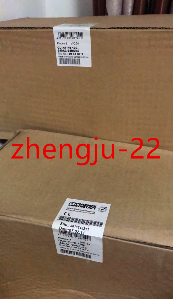 new Phoenix Power Supply Unit 2938879 QUINT-PS-100-240AC/24DC/40 In Box - PHOENIX