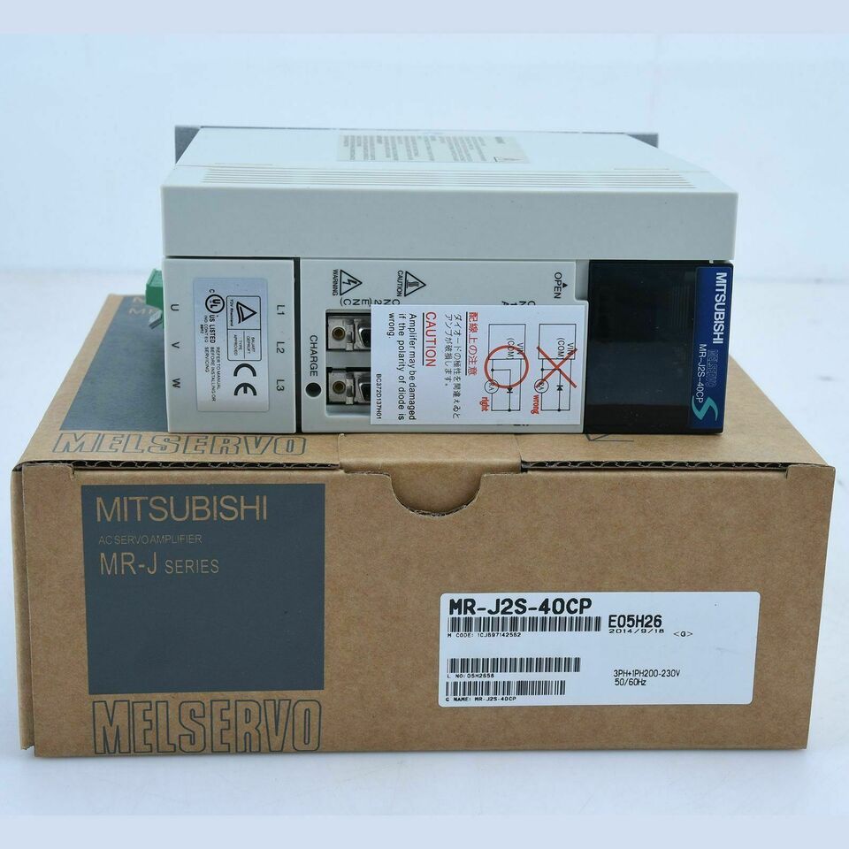 new 1PC Mitsubishi MR-J2S-40CP SERVO DRIVE MRJ2S40CP In Box ping - MITSUBISHI