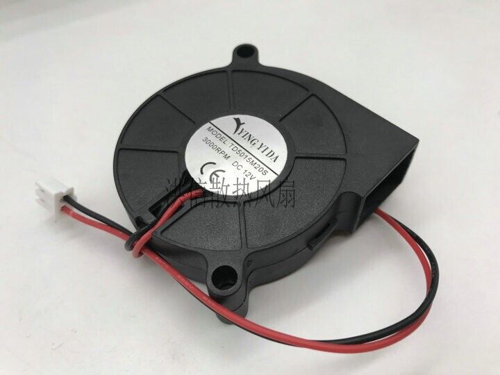 new 1 PCS For 5cm fan 2 pin cooling fan Fan TD5015M20S DC12V 5015 - NEW