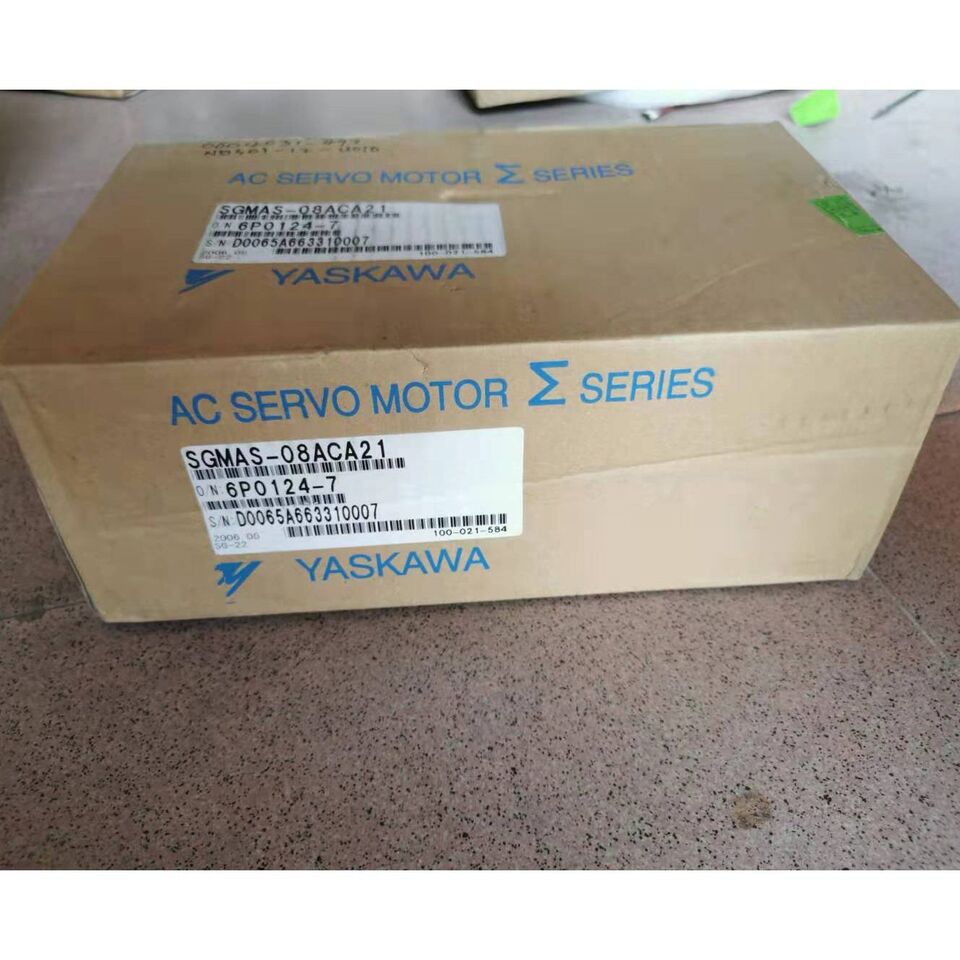 new 1PC YASKAWA SGMAS-08ACA21 AC Servo Motor SGMAS08ACA21 - YASKAWA