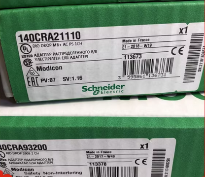new 1PC Schneider 140CRA21110 Electric Modicon In Box ping - SCHNEIDER