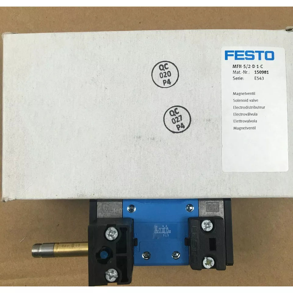 Solenoid Valve Model MFH-5/2-D-1-C 150981 - FESTO