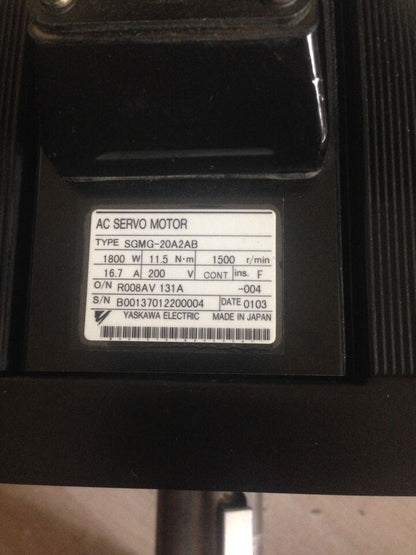 new 1PC Yaskawa SGMG-20A2AB Servo Motor In Box ping SGMG20A2AB