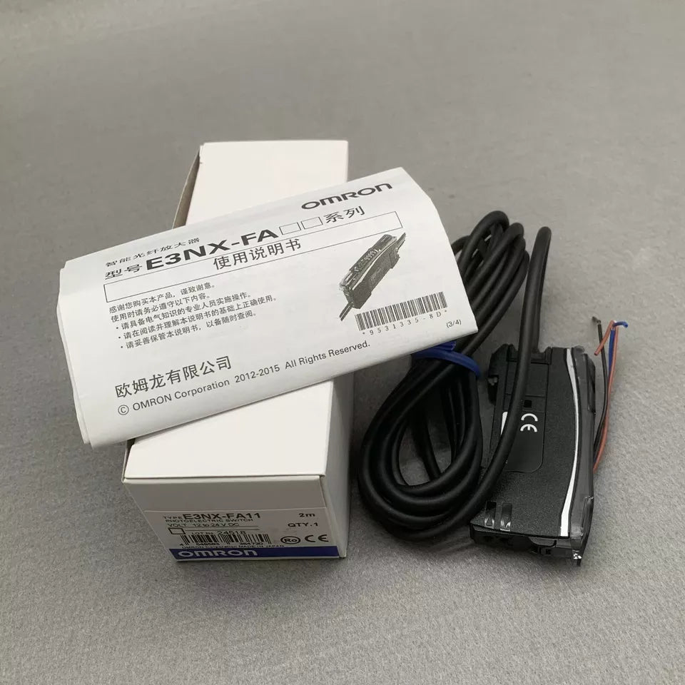 Omron E3NXFA11 Optical Fiber Signal Amplifier - OMRON