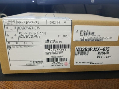 new 1PC Mitsubishi MDS-B-SPJ2X-075 MDSBSPJ2X075 Servo Drive ping - MITSUBISHI
