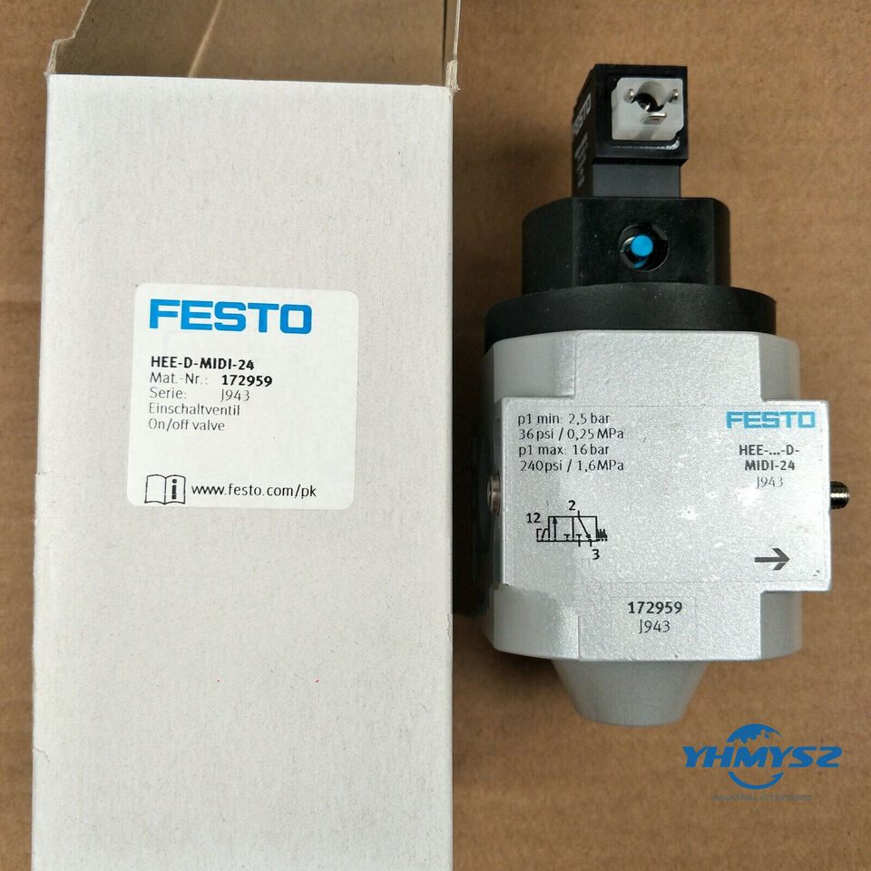 new 1PC FESTO HEE-D-MIDI-24 172959 Valve - FESTO