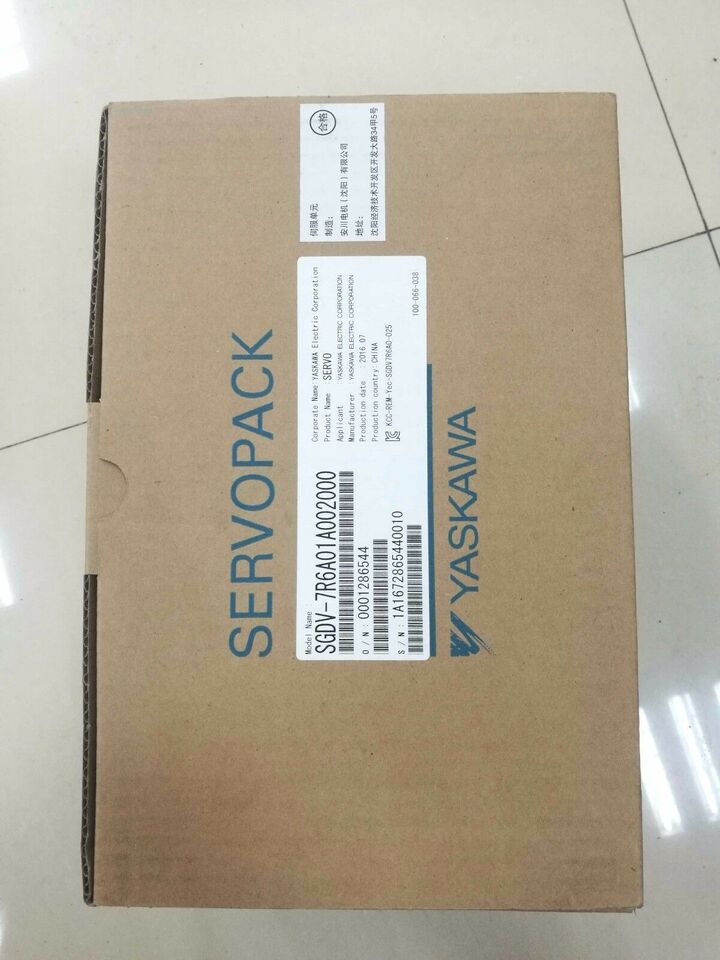 new Yaskawa SGDV-7R6A01A002000 Servo Drive ping - YASKAWA