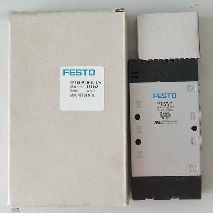 FESTO CPE18-M1H-5L-1/4 Solenoid Valve - FESTO