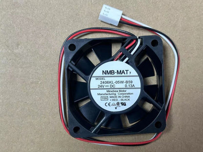 new 1PC 0.13A 3Pin 60*60*15MM 2406KL-05W-B59 DC 24V - BD