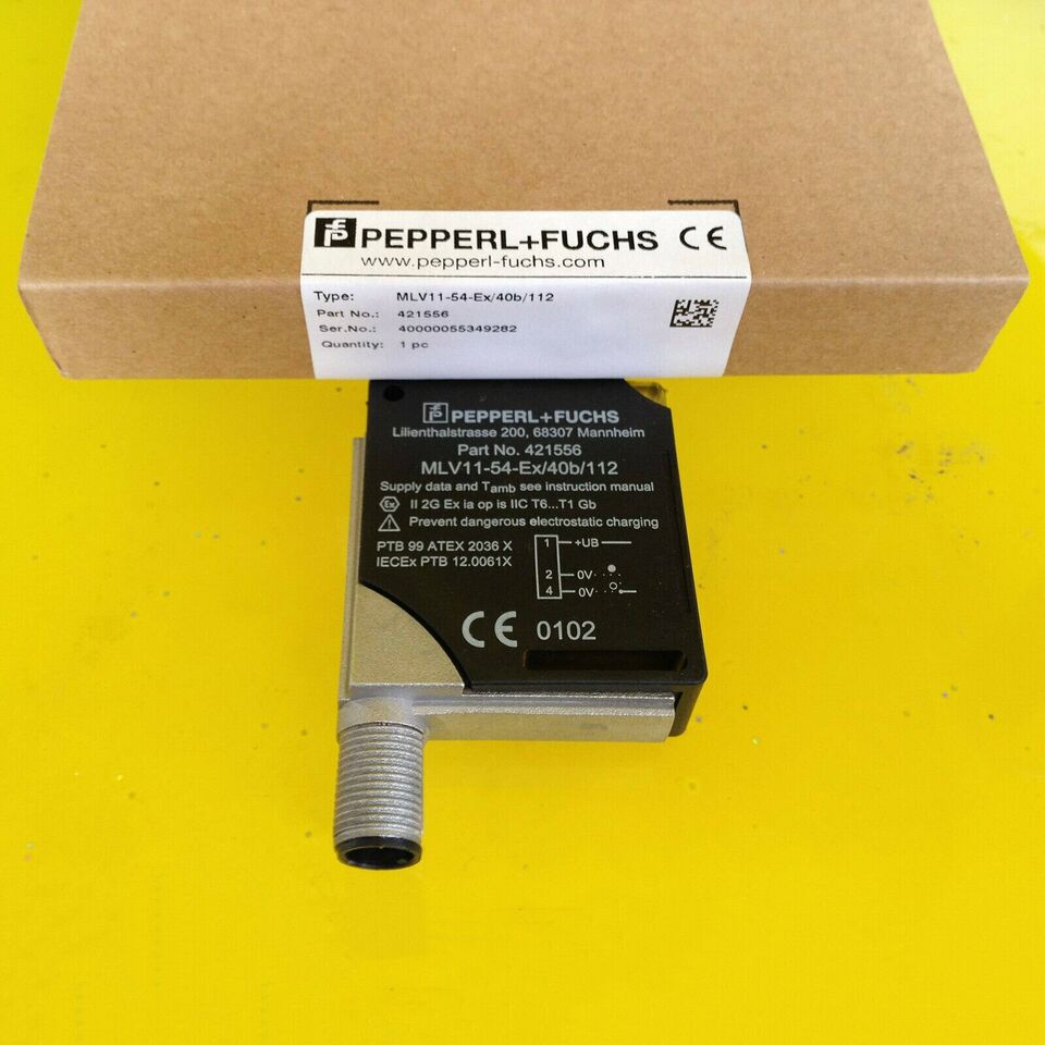 new 1PC Pepperl+Fuchs MLV11-54-EX/40B/112 Photoelectric Switch - PEPPERL+FUCHS