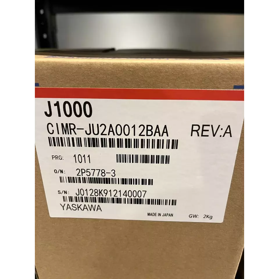 new 1PC Yaskawa CIMR-JU2A0012BAA CIMRJU2A0012BAA Frequency Drive - YASKAWA