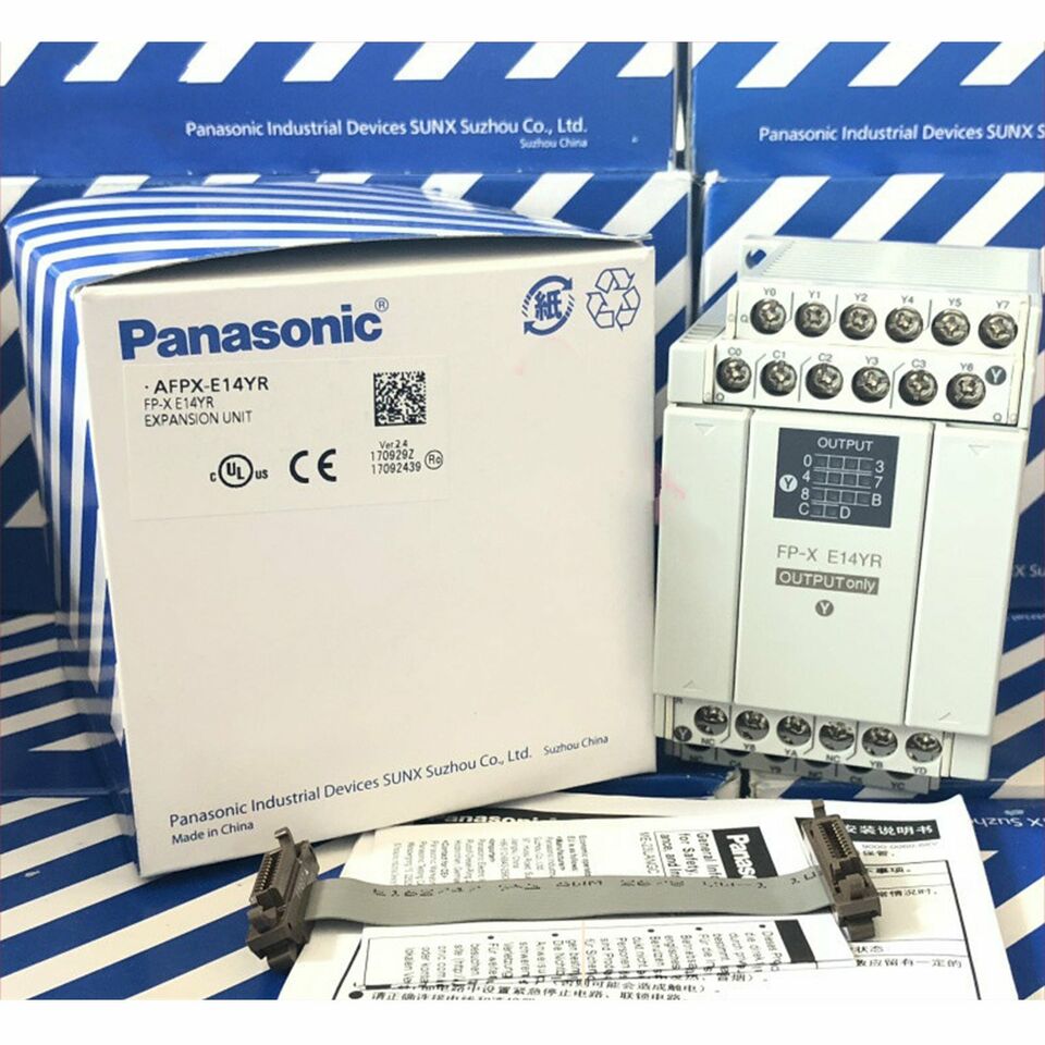 Panasonic AFPX-E14YR FP-X E14YR PLC Expansion Module 1PC - Panasonic Expansion Module for Industrial Automation and Control - PANASONIC