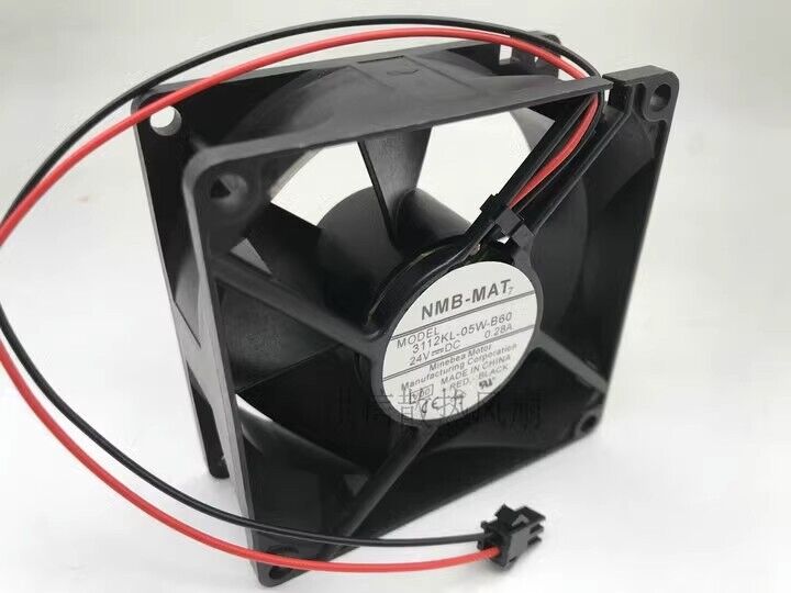 new 1 PCS fan 8cm 2 wire Cooling fan 3112KL-05W-B60 DC24V 0.28A 8032 - PLCNET