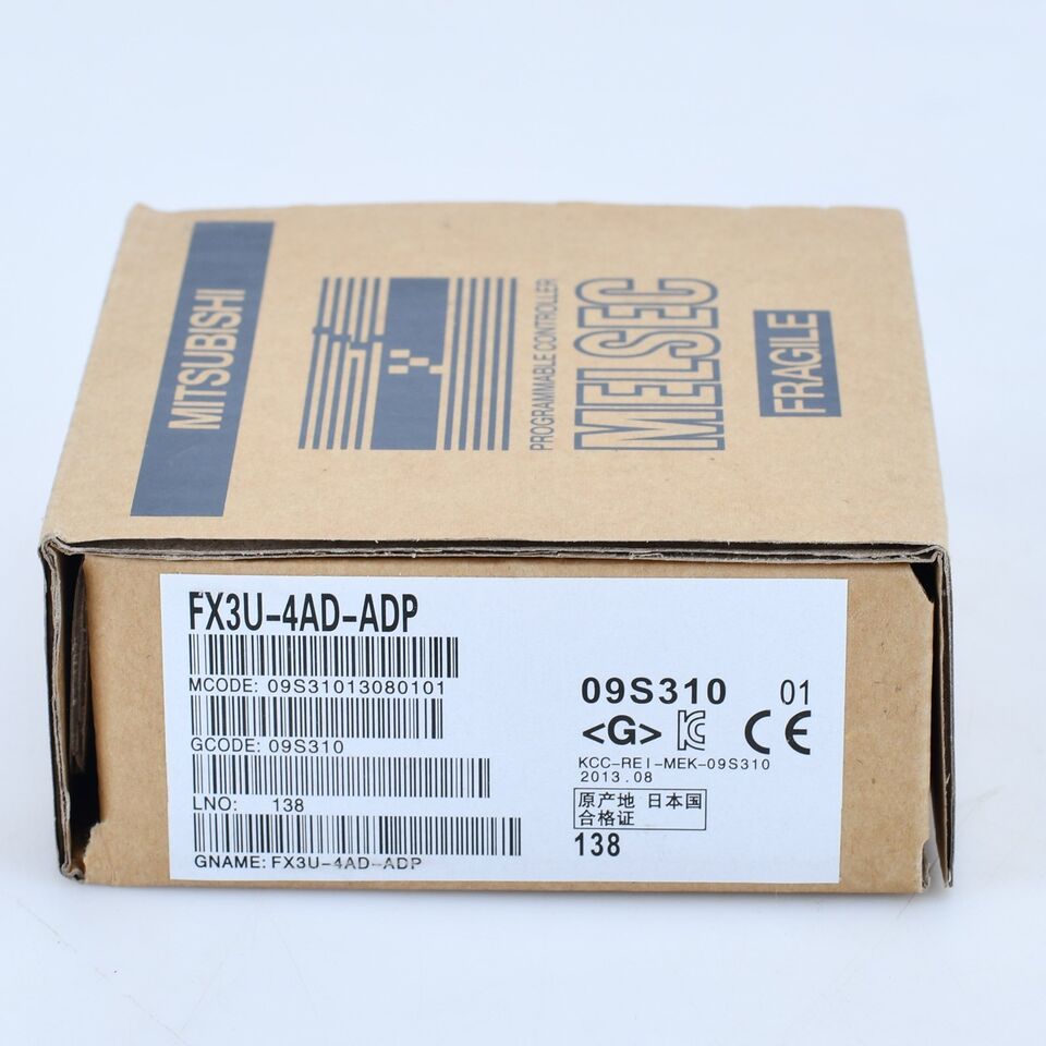 new Mitsubishi FX3U-4AD-ADP PLC module One FX3U4ADADP - MITSUBISHI