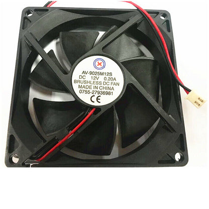 new Power supply refrigerator fan Brushless AV-9025M12S 9cm 9025 12V 0.20A 90*90*25 - KOEED
