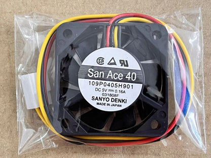new 1pcs 4CM 5V 0.16A 4cm fan 3pin San Ace 40 109P0405H901 - SAN ACE