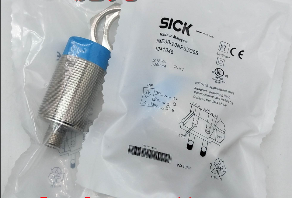 new SICK IME30-20NPSZC0S Proximity Switch One IME3020NPSZC0S - SICK