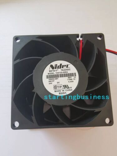 new 1pc 2-wire Inverter Cooling Fan V35132-55RA 8038 8CM 24v 0.45A - PRODUCT BRAND