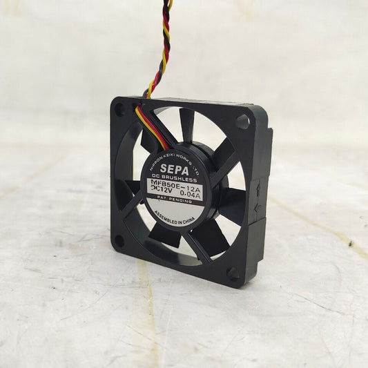 new 1 PCS Fan 5CM 3-wire cooling fan MFB50E-12A DC 12V 0.04A 5010 - MFB