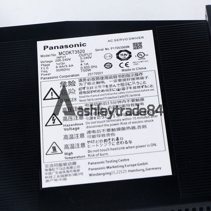 Panasonic AC Servo Driver MCDKT3520 - PANASONIC