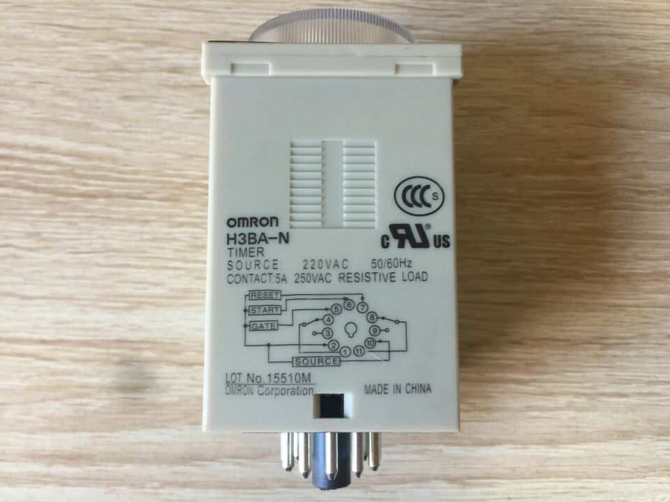 new Omron H3BA-N 220VAC Timer One H3BAN - OMRON