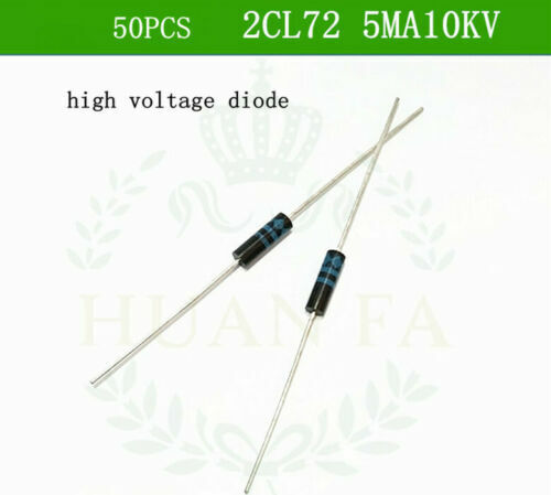 new 50pcs 2CL72 fast recovery rectifier 5mA 10kV High frequency high voltage diode - XTRON