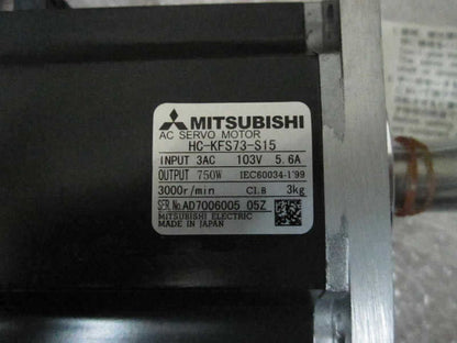 new 1PC Mitsubishi HC-KFS73-S15 Servo Motor ping HCKFS73S15