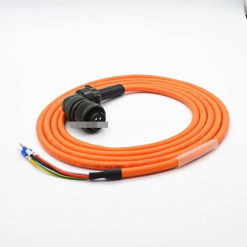 new ONE servo power cable cable ation plug 4 core MR-PWCNS4-5M - KOEED