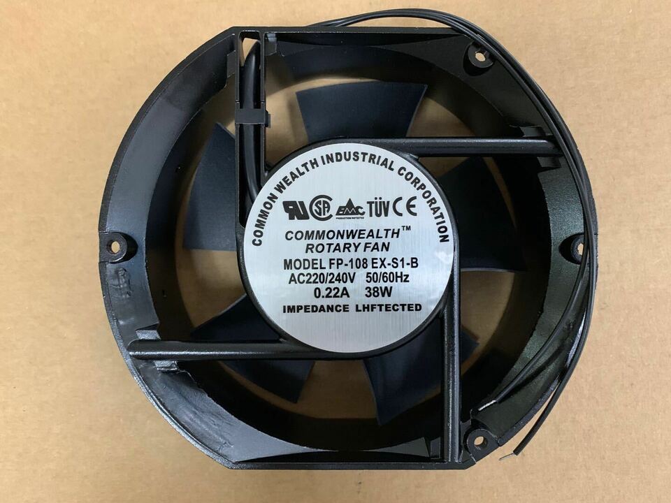 new Dual Bearing Cooling Fan Oval 172X150X51mmY3X4 Axial Fan FP-108EX-S1-B 220V 38W - OMRON
