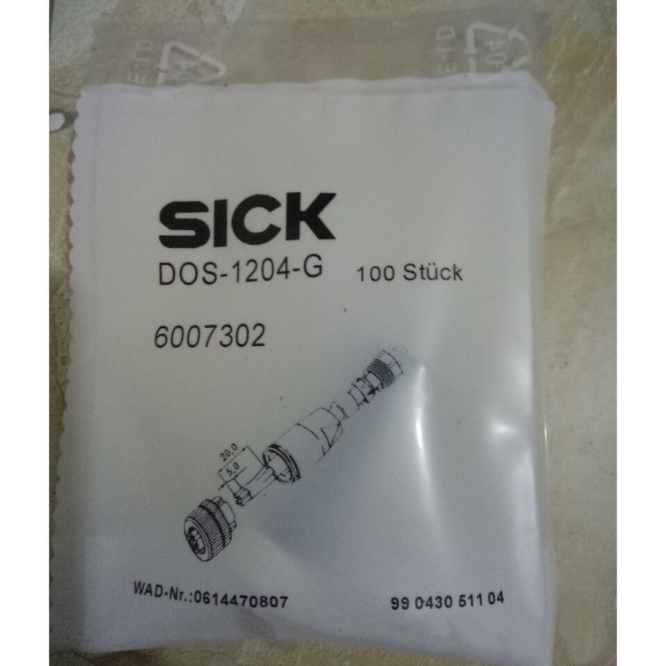 new 1PC Sick DOS-1204-G Sensor Plug Adapter DOS1204G - SICK